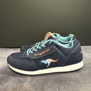 KangaROOS Pocketpass Jogger Shoes Women's USA Size 10 Navy Blue Retro